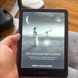 Pink kindle E-Reader